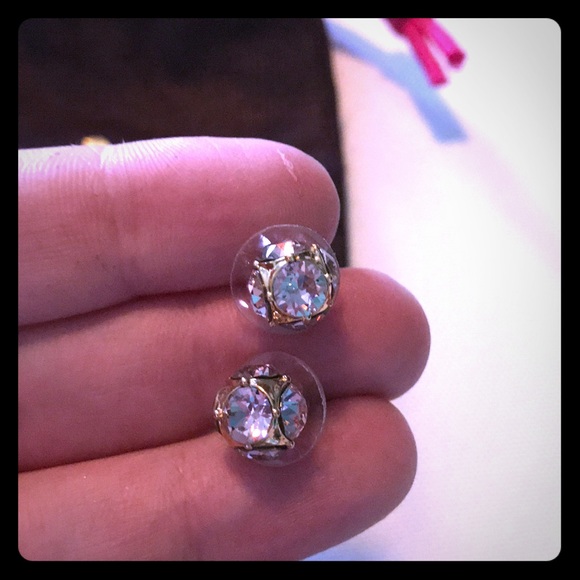 Kate Spade earrings with bag - Picture 1 of 5